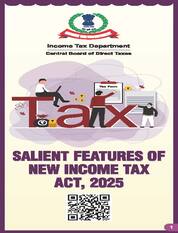 Salient features of new Income Tax Act, 2025