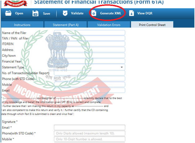 Statement of Financial Transaction (SFT) Filing Guide